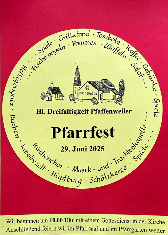 Quelle: Pfarrgemeinde Hl. Dreifaltigkeit